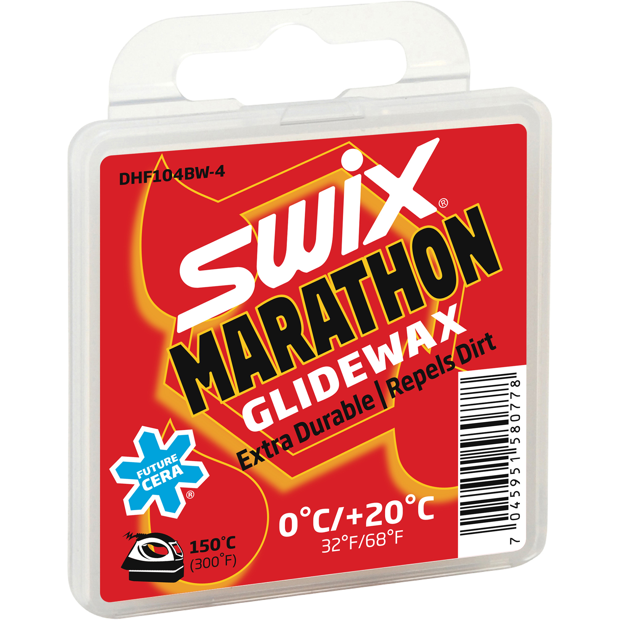 SWIX DHF104 Marathon red, 40g
